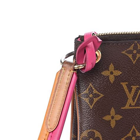 LOUIS VUITTON Monogram Lorette Hot Pink.